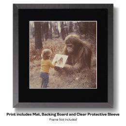 Bigfoot is a Muse art print