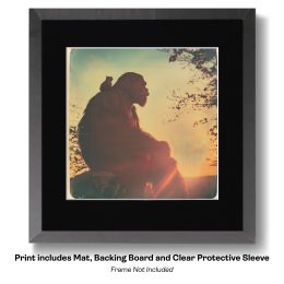 Bigfoot is a Sensitive Guy art print