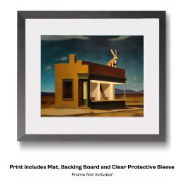 Jackalopes Exist art print