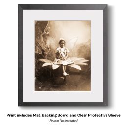 Vintage Formal Fairy Portrait art print
