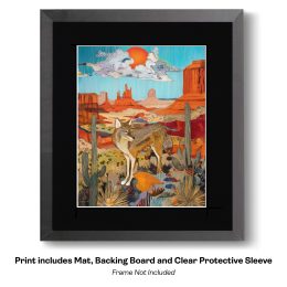 Spirit Coyote art print