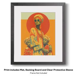 African Portraits 34 art print