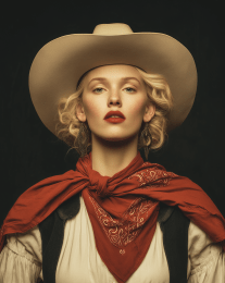 International Cowgirl 19 art print