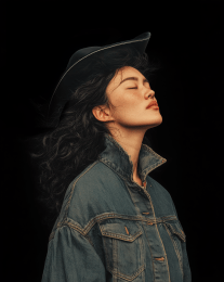 International Cowgirl 6 art print