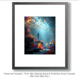 Mermaid Spotted by Reef Art