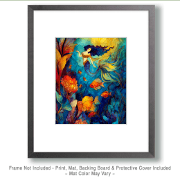 Tropical Mermaid Art