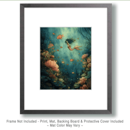 Wendy the Mermaid Art