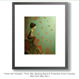 Waiting Mermaid Art