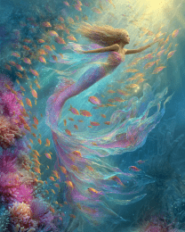 Pastel Mermaid