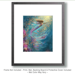 Pastel Mermaid Art