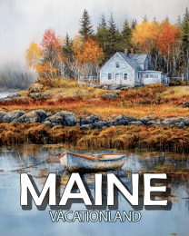 Lobsterman's Home Maine Souvenir
