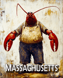 Lobsterman Massachusetts Souvenir