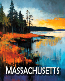Evening Estuary Massachusetts Souvenir