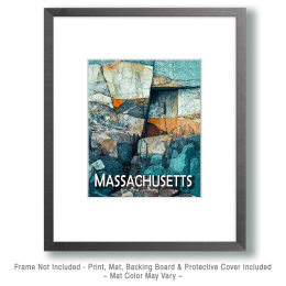Cliffside Massachusetts Souvenir Art