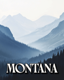 Rocky Mountains Misty Morning