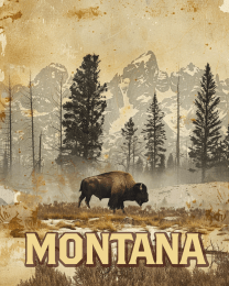 American Great Plains Bison