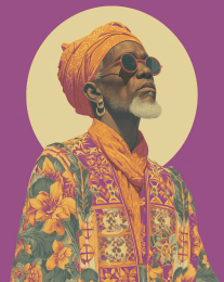 African Portraits 7 art print
