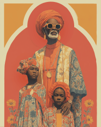 African Portraits 8 art print