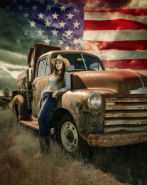 American Life- My Other Car is a Ferrari art print