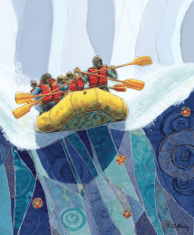 Rafting Adventure art print