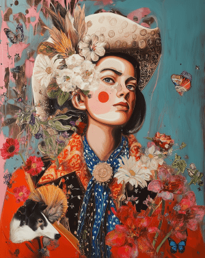 Maximalist Sophie Silverspur art print