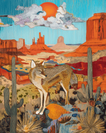 Spirit Coyote art print