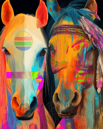 Spirit Horses art print