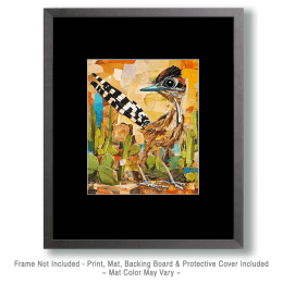 Alert Roadrunner Art