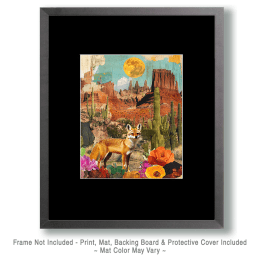 Desert Fox Morning Art