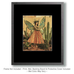 Saguaro Fairy Art