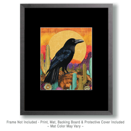 Desert Raven Art