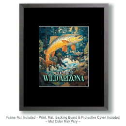 Arizona Jumping Trout Art