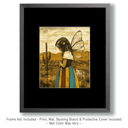 Vintage Young Desert Fairy Art