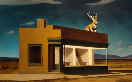 Jackalopes Exist art print