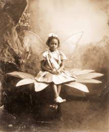 Vintage Formal Fairy Portrait art print