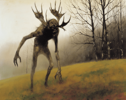 Wendie - Wendigo is really a Sweetheart ART PRINT