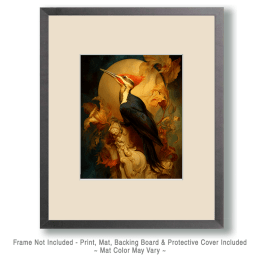 Vintage Ivory Billed Woodpecker