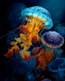 Jellyfish Swarm