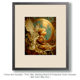 Worldly Baby Angel Art
