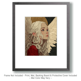 Pen and Ink Angel Art