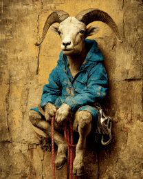 Bighorn Mountain Climber