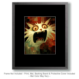 Screeching Cat Art