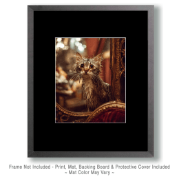 OMG Wet Kitty Art