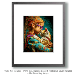 Human Cat Connection Art