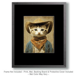 Cowboy Kitten Art