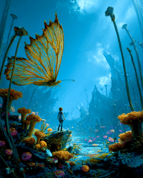 Surreal Butterfly