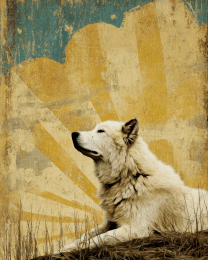 Malamute Sunrise