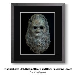 Bigfoot Mask 11 art print