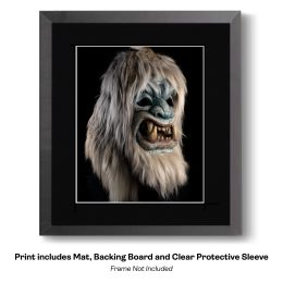 Bigfoot Yeti Mask 6 art print