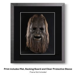 Bigfoot Mask 4 art print